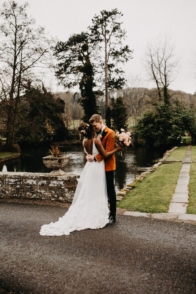 Brinsop Court Wedding Photographer - Outdoor Wedding Portrait Photography