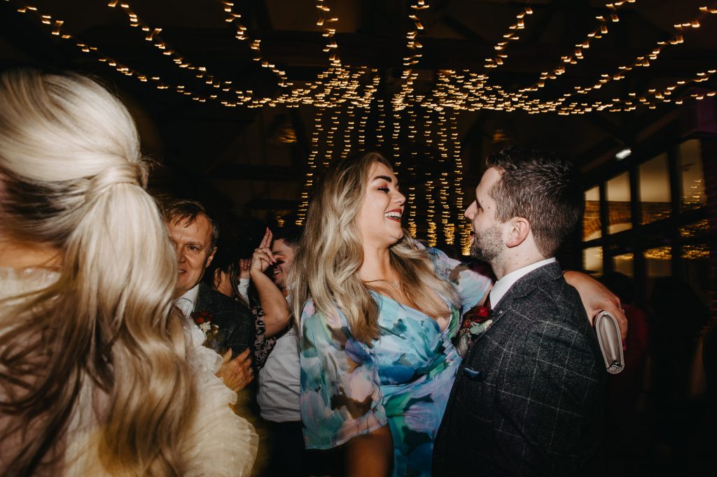 Fun and Lively Wedding Guest Dance Floor Photography