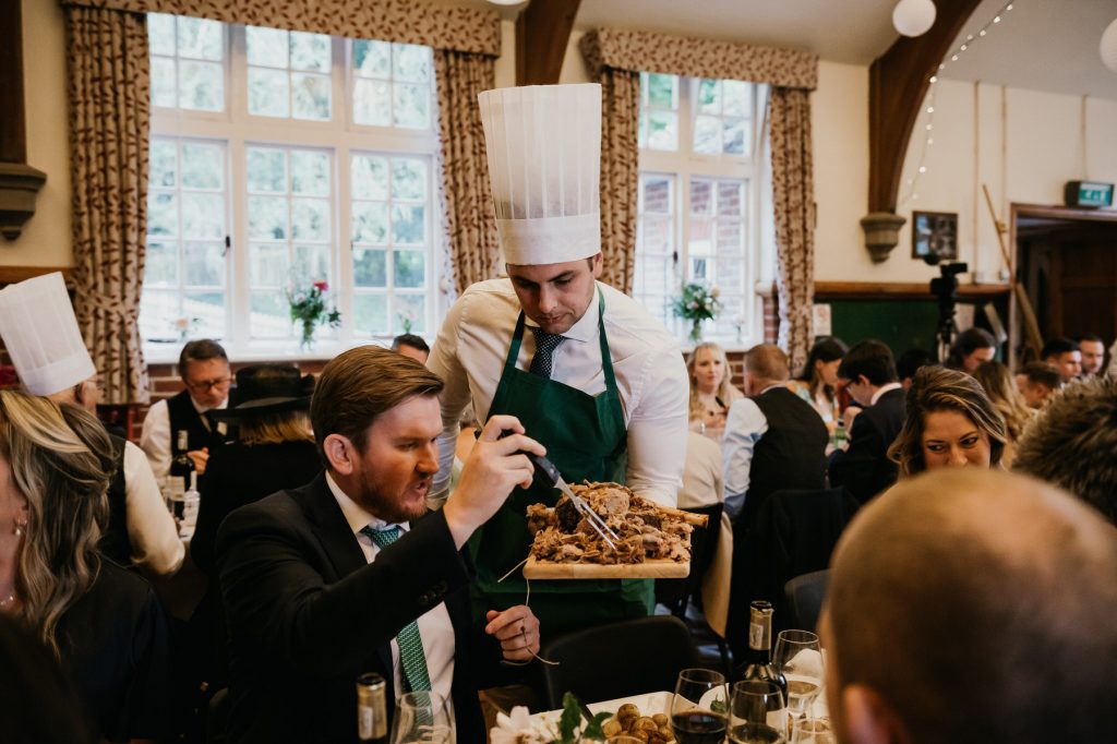 Wedding Breakfast with Carve Your Own Meat 