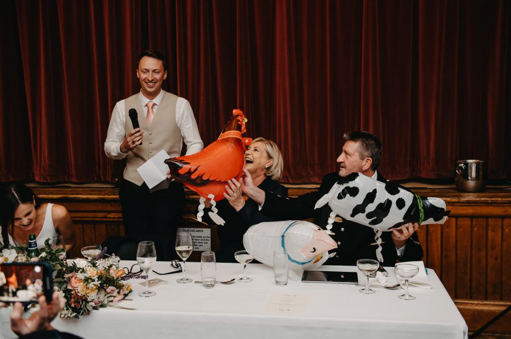 Fun Wedding Speeches - Surrey Wedding Photography