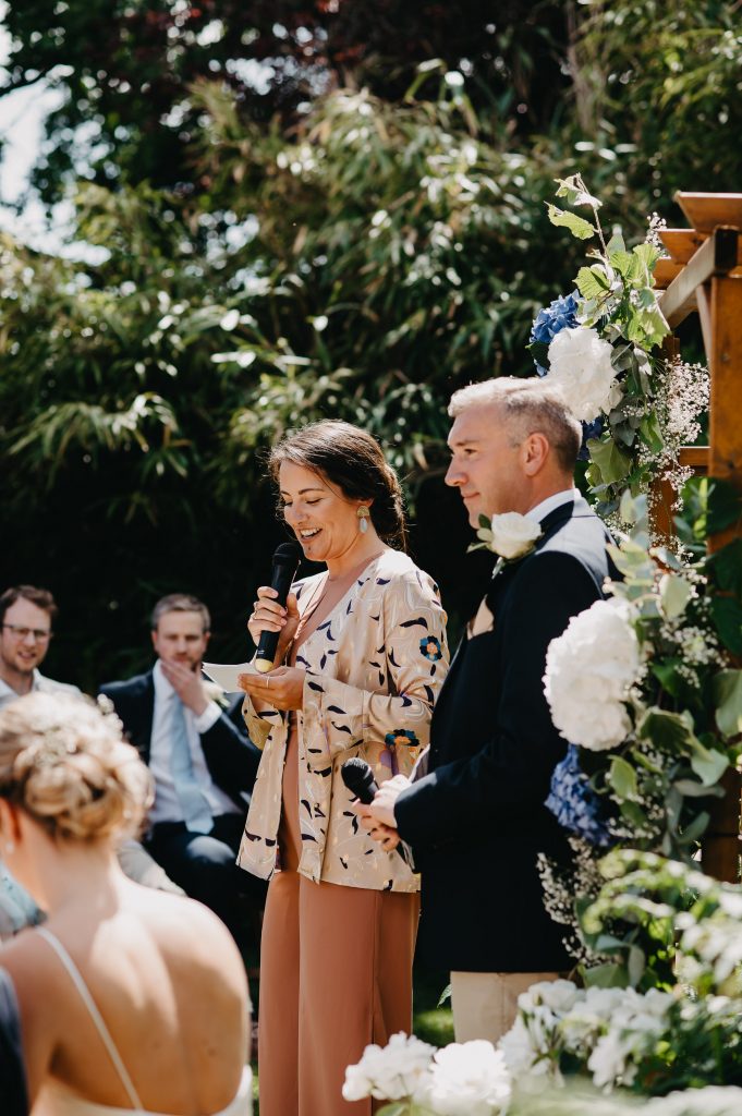 Friend Led Celebrant Outdoor Wedding - Surrey Wedding Photographer