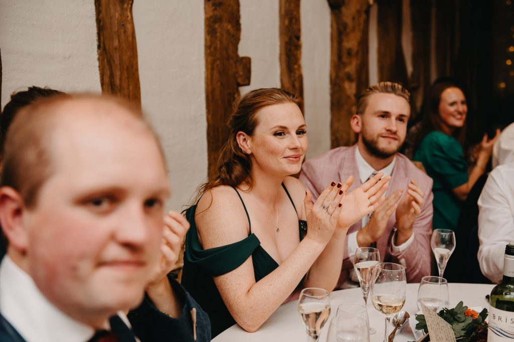 Wedding Guest Reactions - Barn Wedding