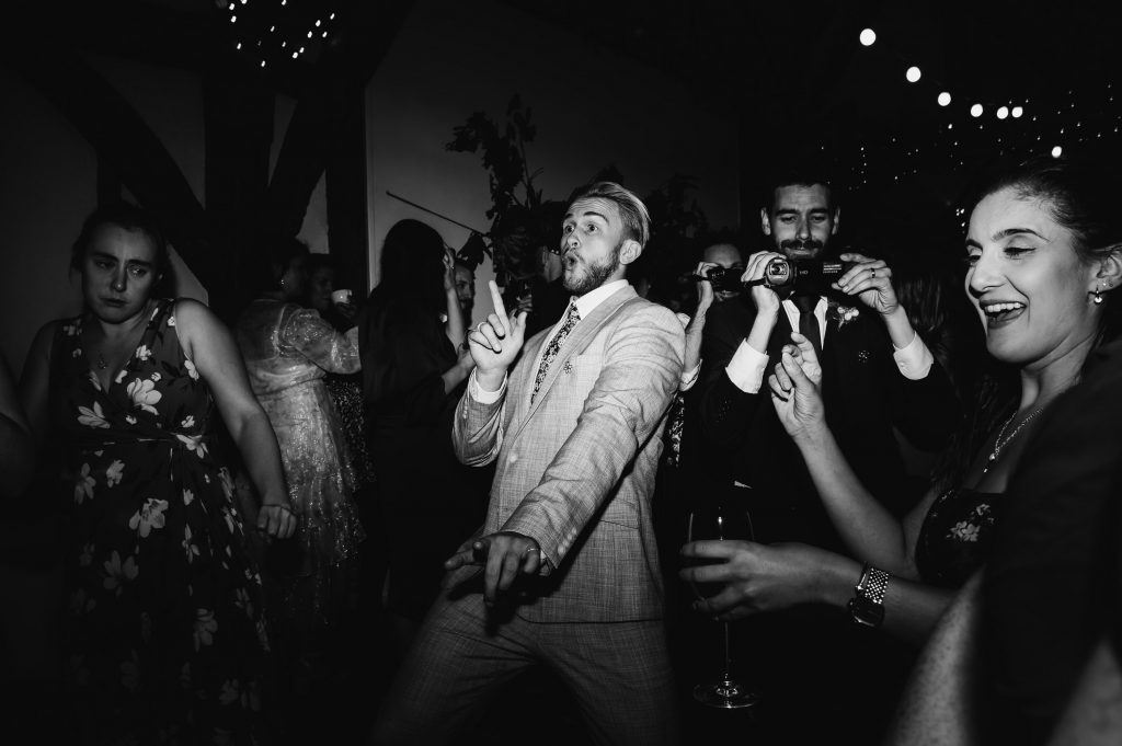 Fun Wedding Guest Dance Floor Photography