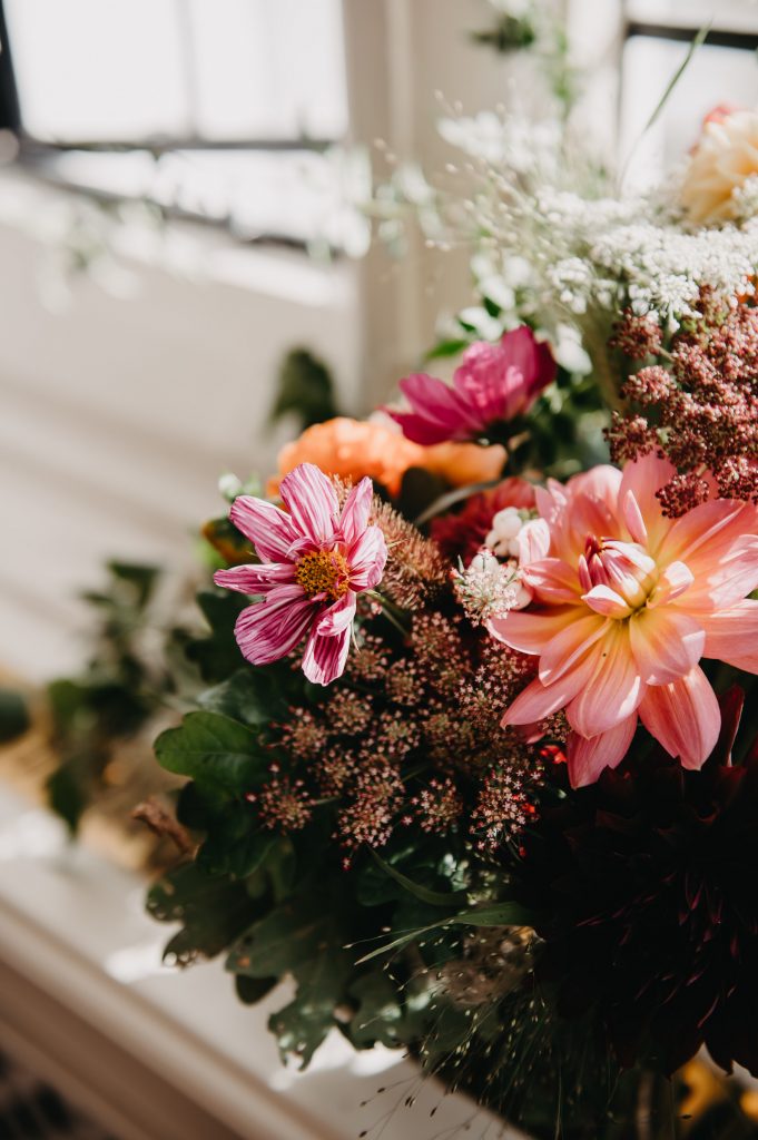 Vibrant Wedding Bouquets - Documentary Wedding Photography