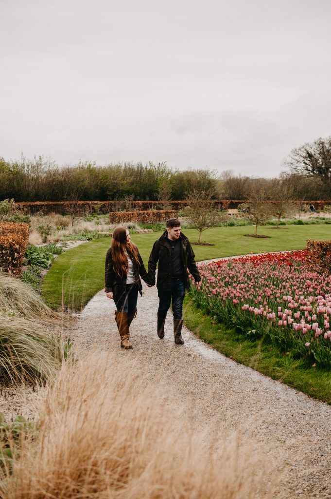 Relaxed Surrey Engagement Photography - Wisley Engagement Shoot