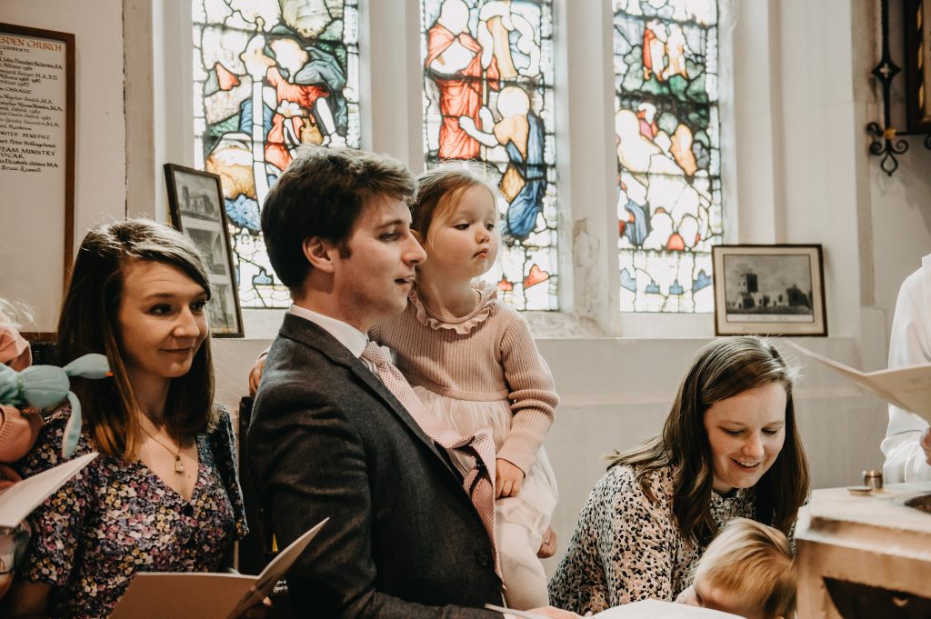 Candid Documentary Christening Photography