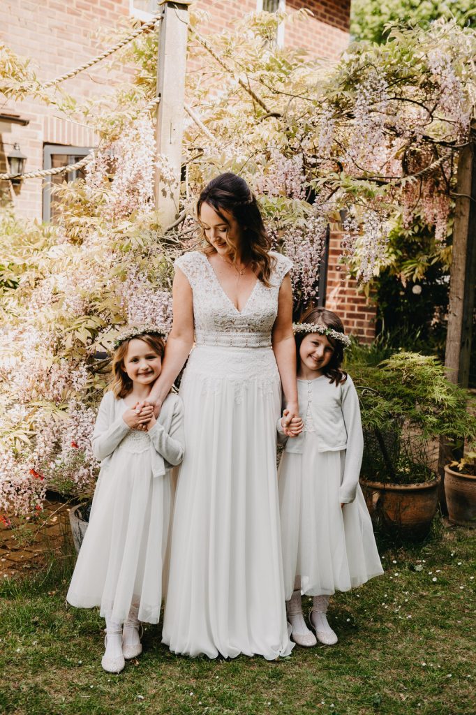 Mother and Daughters Portrait - Surrey Wedding Photography