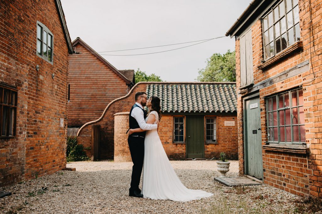 Natural and Candid Couples Session for Farnham Pottery Wedding