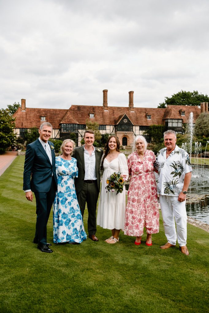 Natural Group Photography - RHS Wisley Garden Wedding