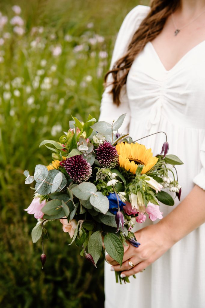Wedding Flower Bouquet - Natural Wedding Photography