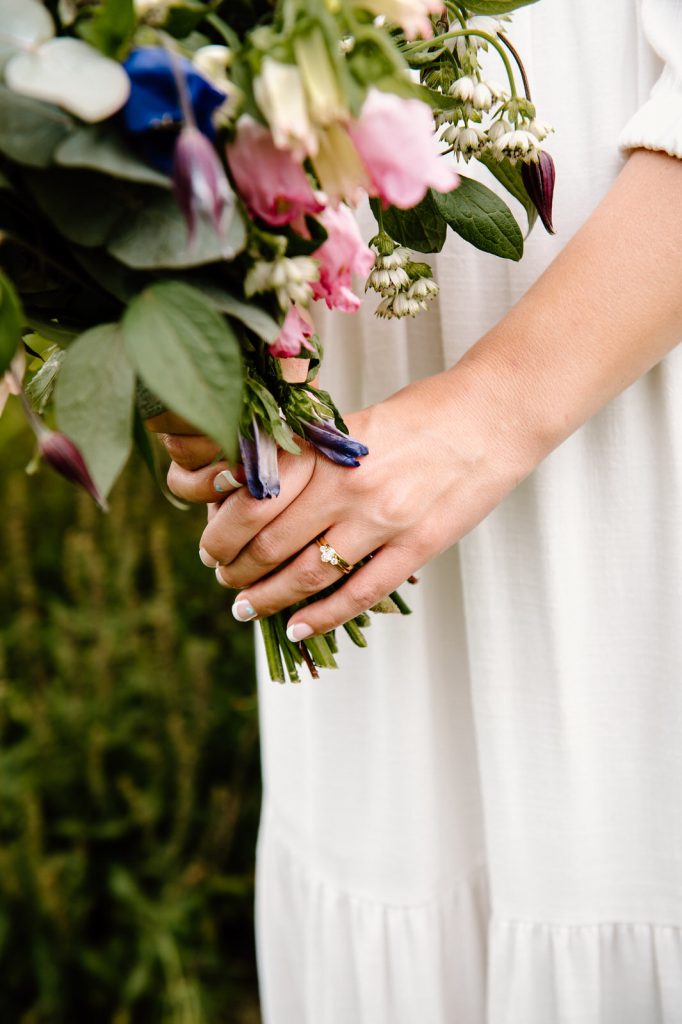Wedding Flower Bouquet - Natural Wedding Photography