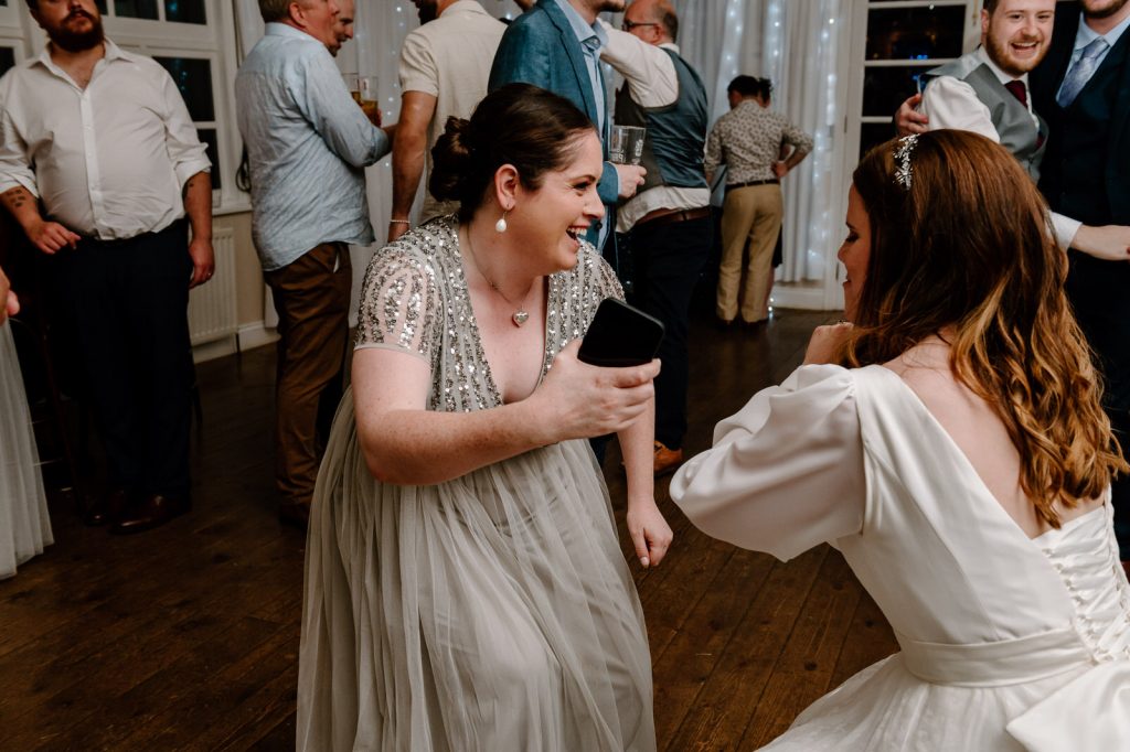 Lively and Candid Wedding Dance Floor