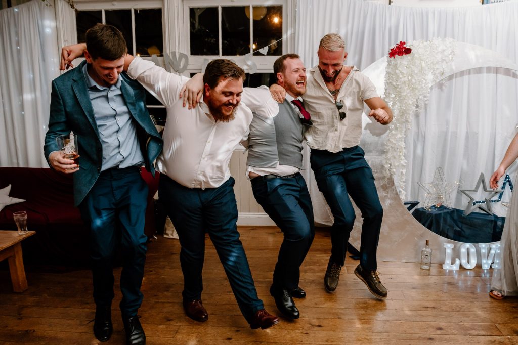 Lively and Candid Wedding Dance Floor