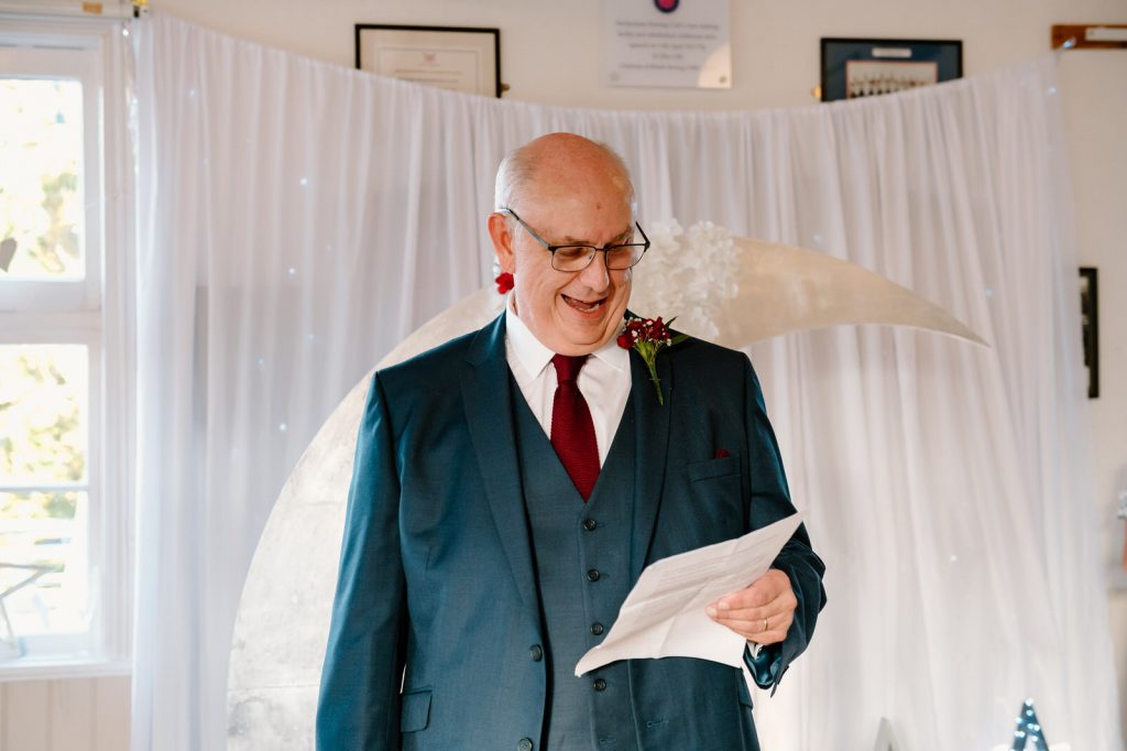 Father of the Bride speech For Twickenham Rowing Club Wedding