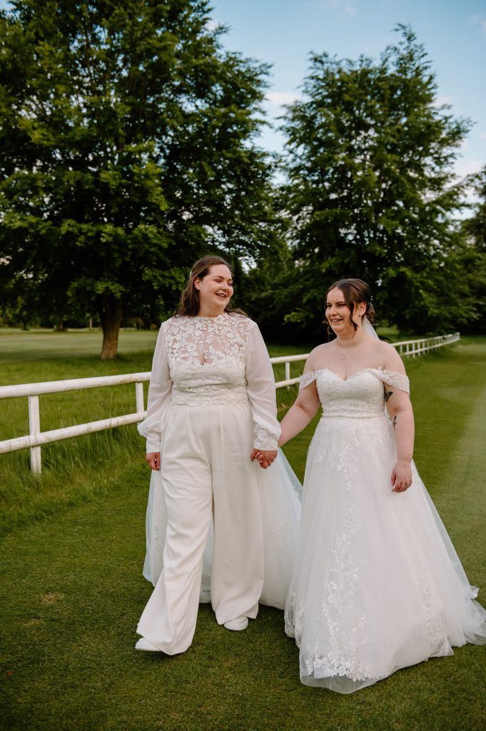 Natural LGBTQ+ Wedding Photography, Relaxed Wedding Portraits