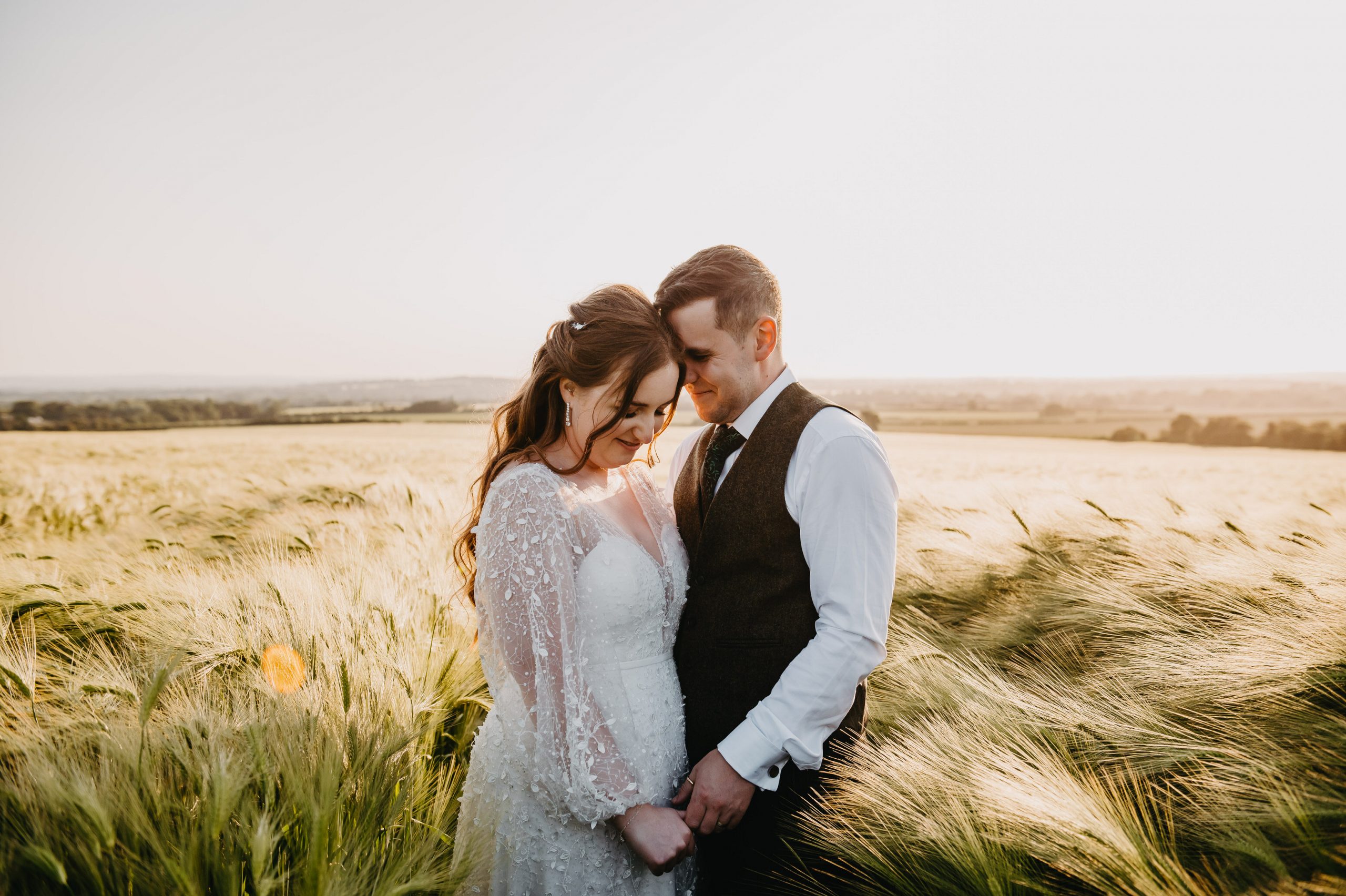 Romantic Wedding Portrait - Surrey Wedding Photographer