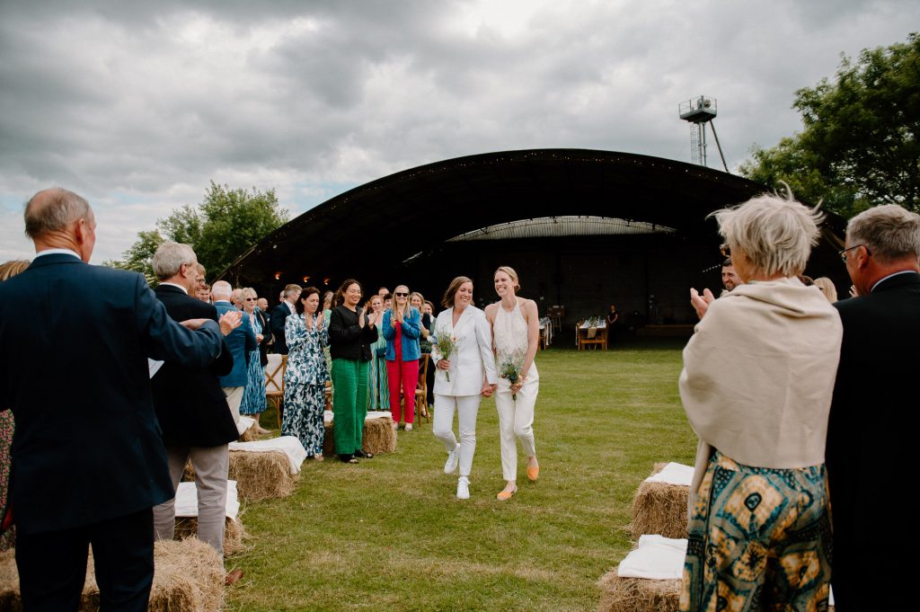 Outdoor Wedding Ceremony - Surrey Wedding Photography