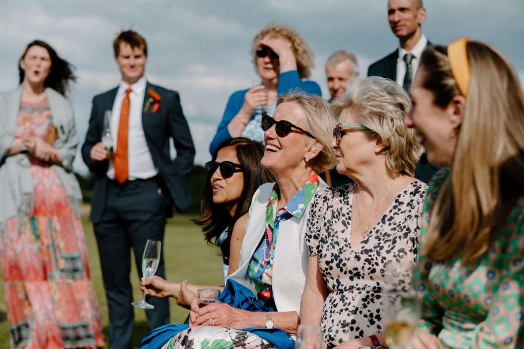 Candid Guest Wedding Photography - Outdoor Barn Wedding