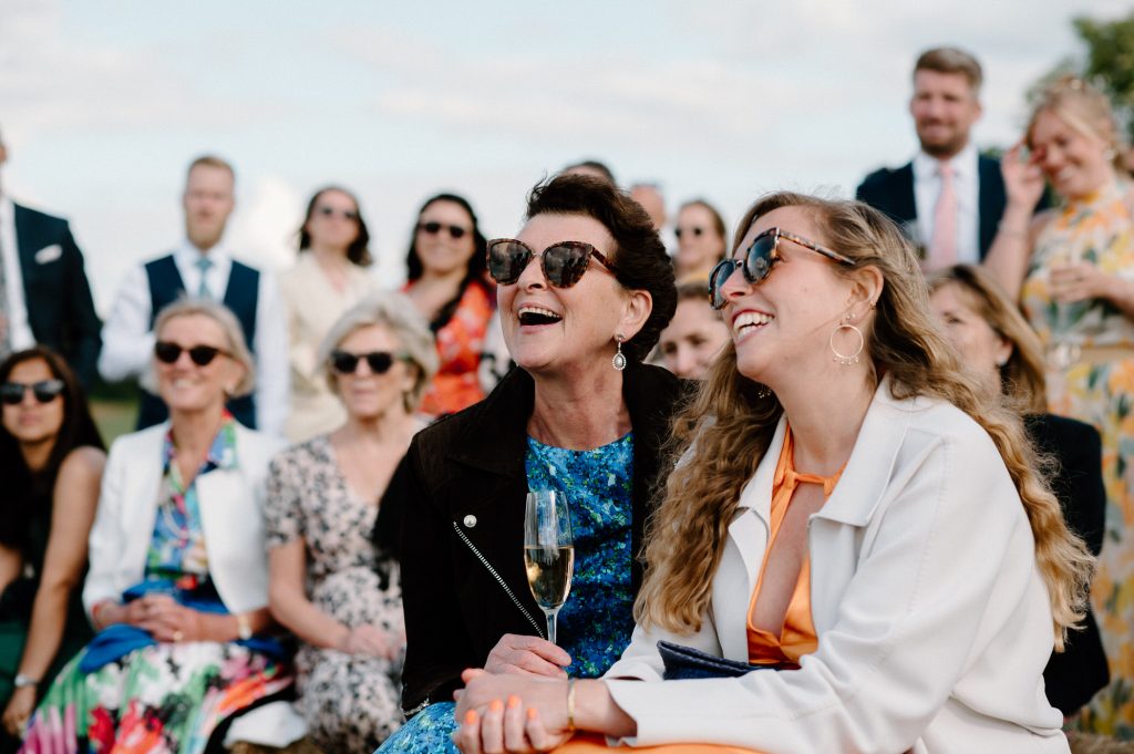 Candid Guest Wedding Photography - Outdoor Barn Wedding