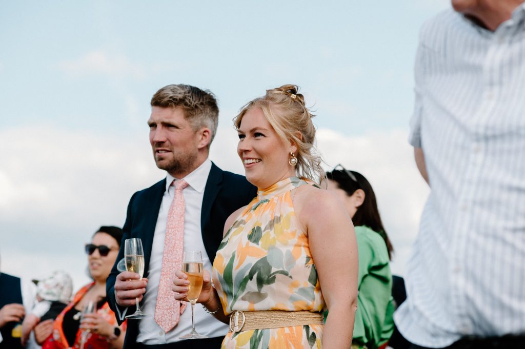 Candid Guest Wedding Photography - Outdoor Barn Wedding