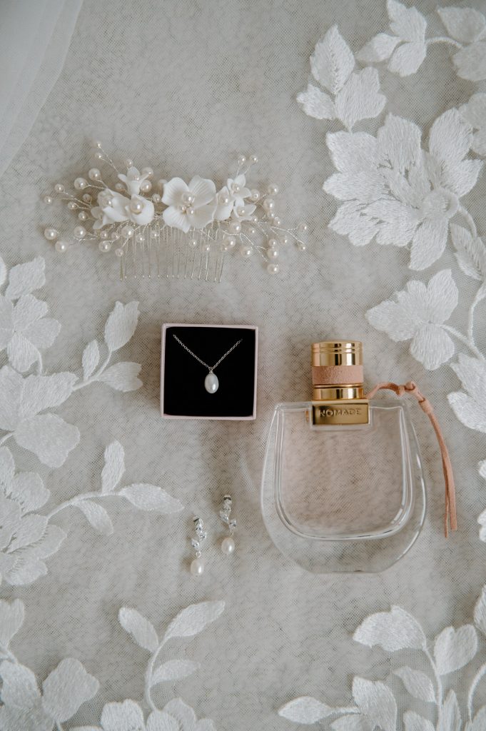 Wedding Day Detail Flat Lay, Surrey Wedding Photography