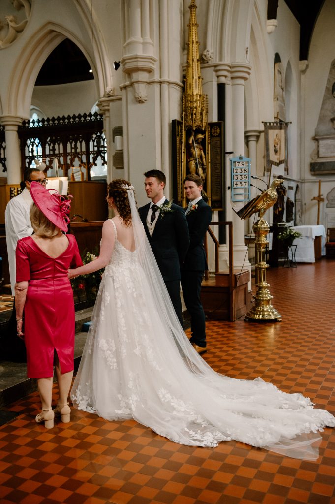 Church Wedding Ceremony, Beckenham Place Mansion Wedding