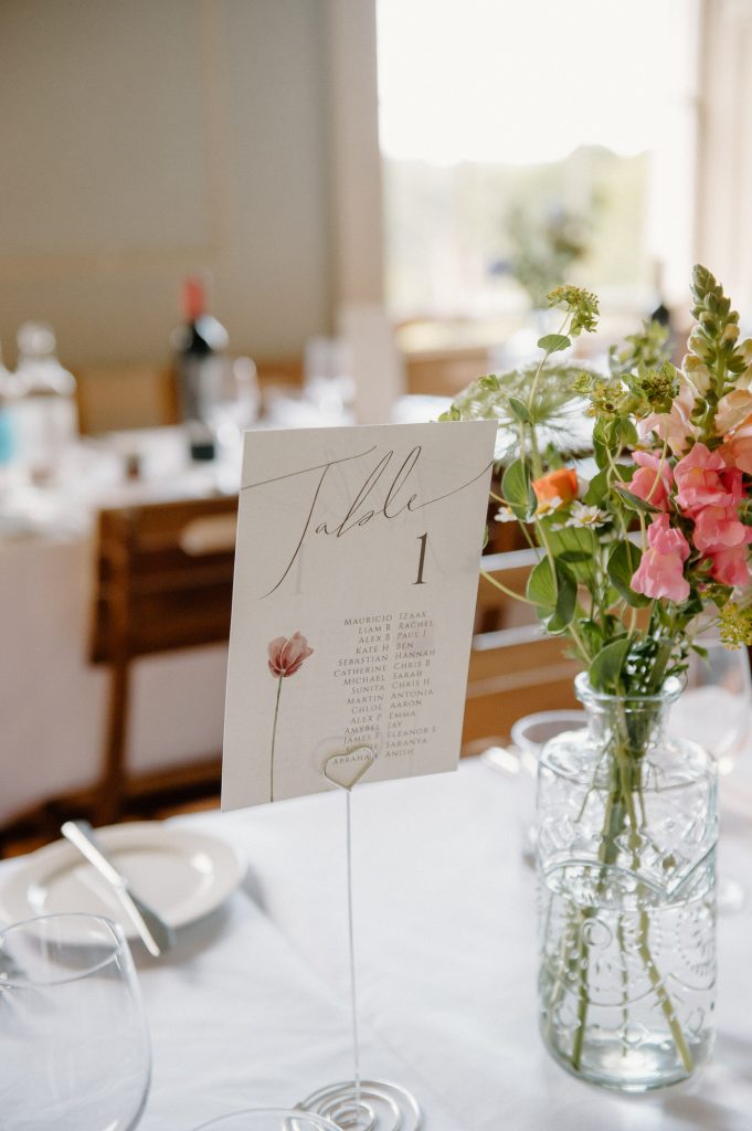 Wedding Breakfast Room, Beckenham Place Mansion Wedding