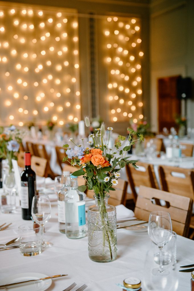 Wedding Breakfast Room, Beckenham Place Mansion Wedding