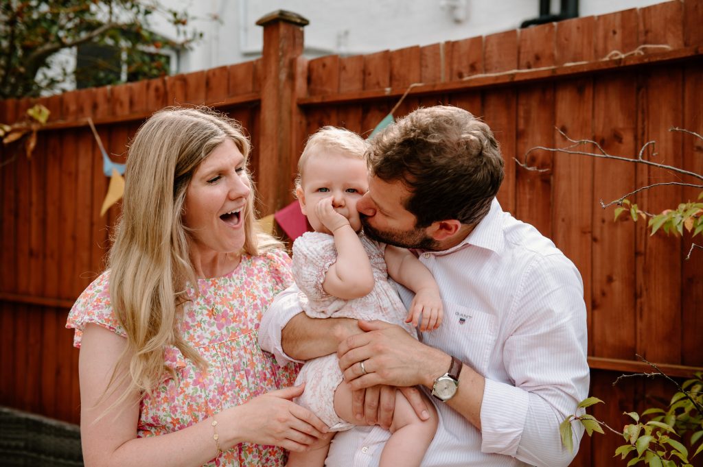 Candid First Birthday Photography at Home in Surrey. 