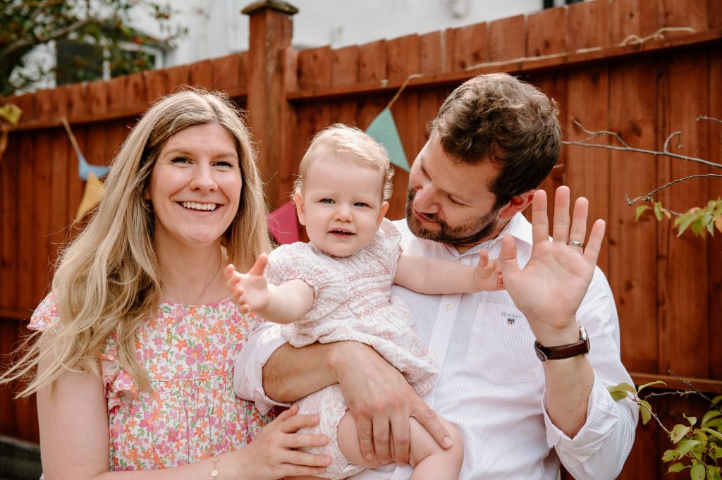 Candid Outdoor Family Photography at Home. 