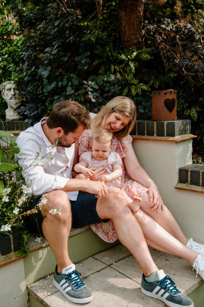Candid First Birthday Photography at Home in Surrey. 