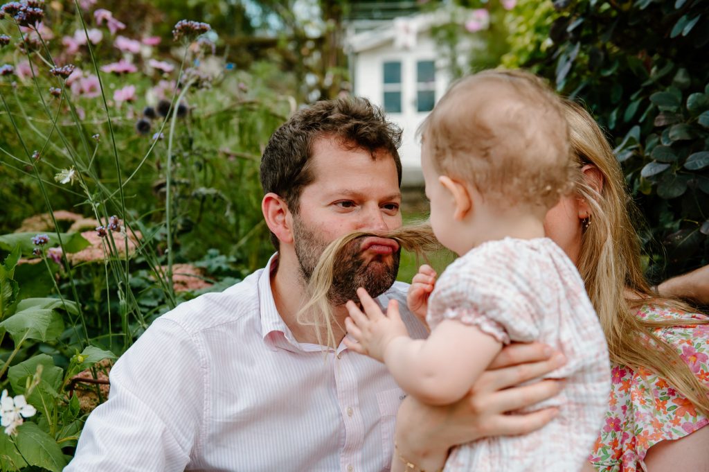 Candid First Birthday Photography at Home in Surrey. 
