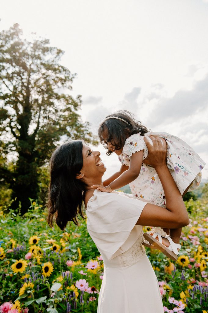 Mother Daughter Portrait. Natural Family Photography, Surrey. 
