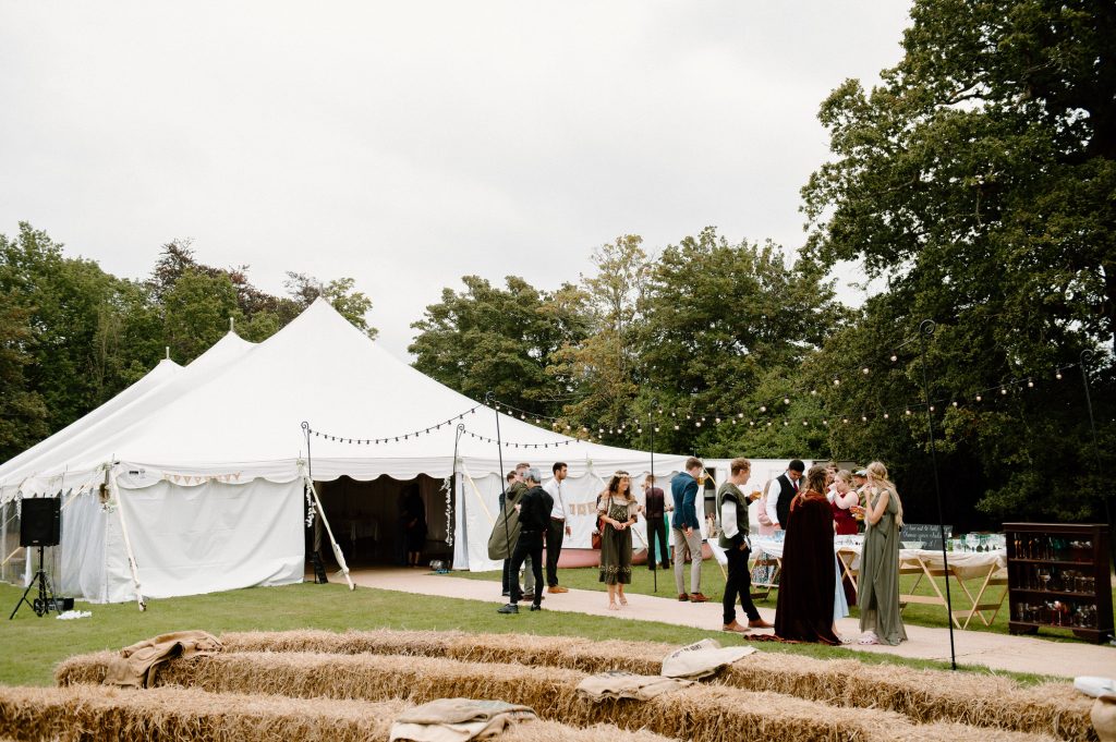 Outdoor Marquee Wedding - Lord of The Rings Themed Wedding 