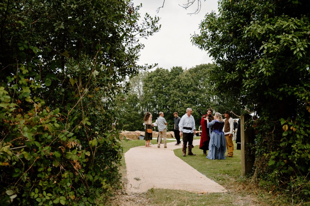 Outdoor Marquee Wedding - Lord of The Rings Themed Wedding 