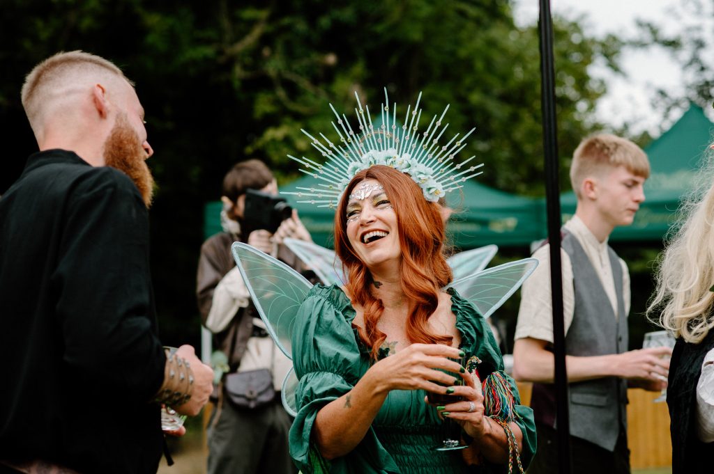 Fantastical Costumes for Lord of The Rings Themed wedding
