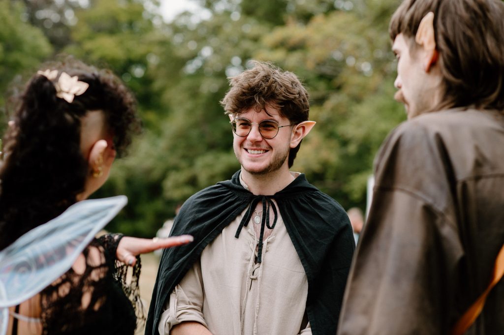 Fantastical Costumes for Lord of The Rings Themed wedding