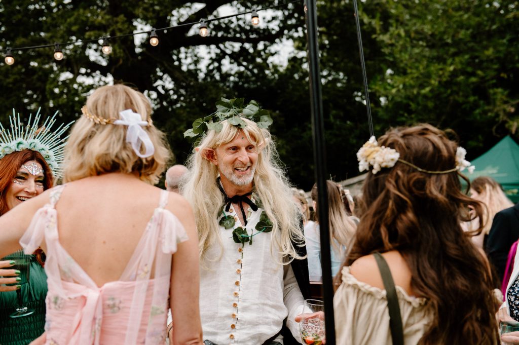 Fantastical Costumes for Lord of The Rings Themed wedding