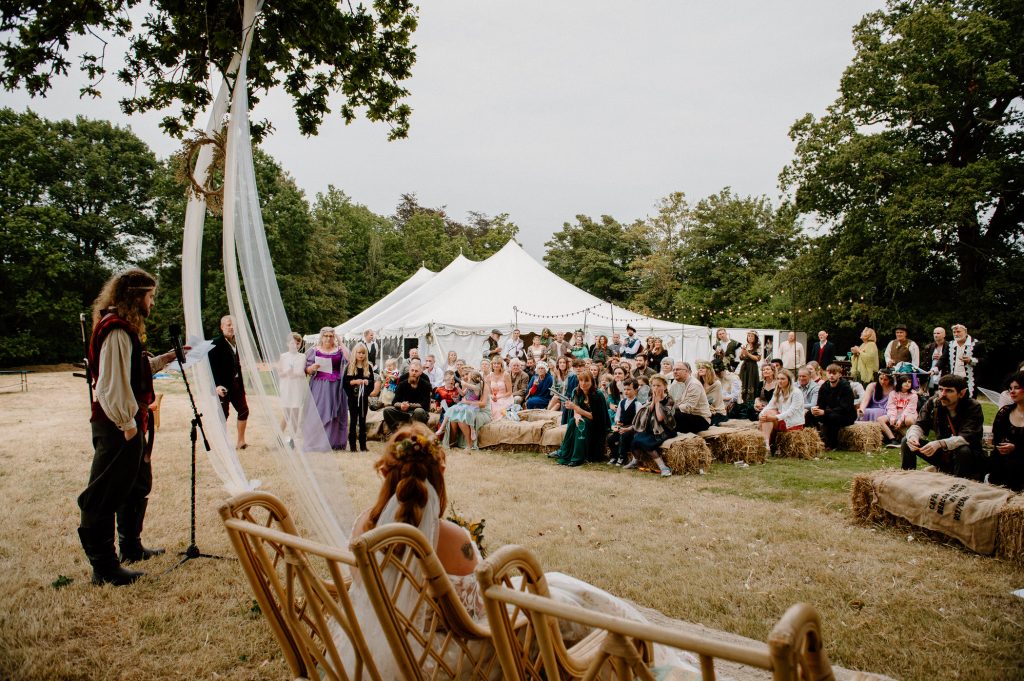 Outdoor Speeches for Lord of The Rings Themed Wedding