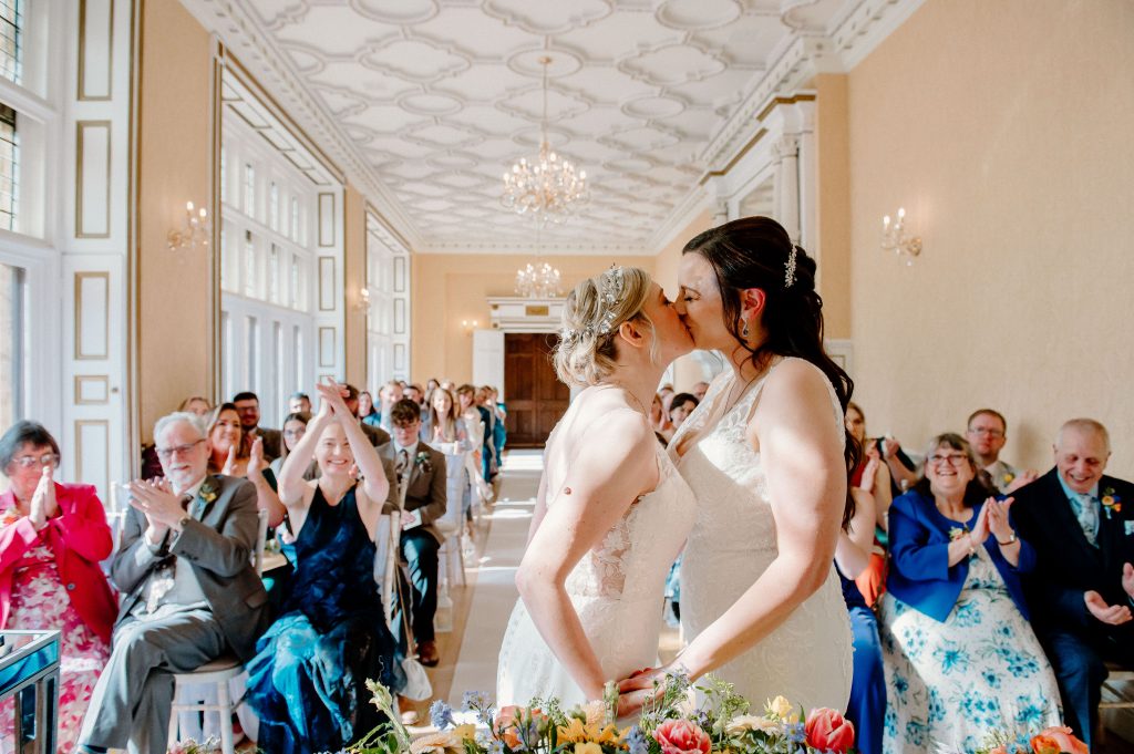 Natural and Candid Wedding Ceremony at Holmewood Hall Wedding Photography