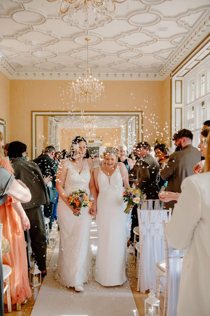 Natural and Candid Wedding Ceremony at Holmewood Hall Wedding Photography
