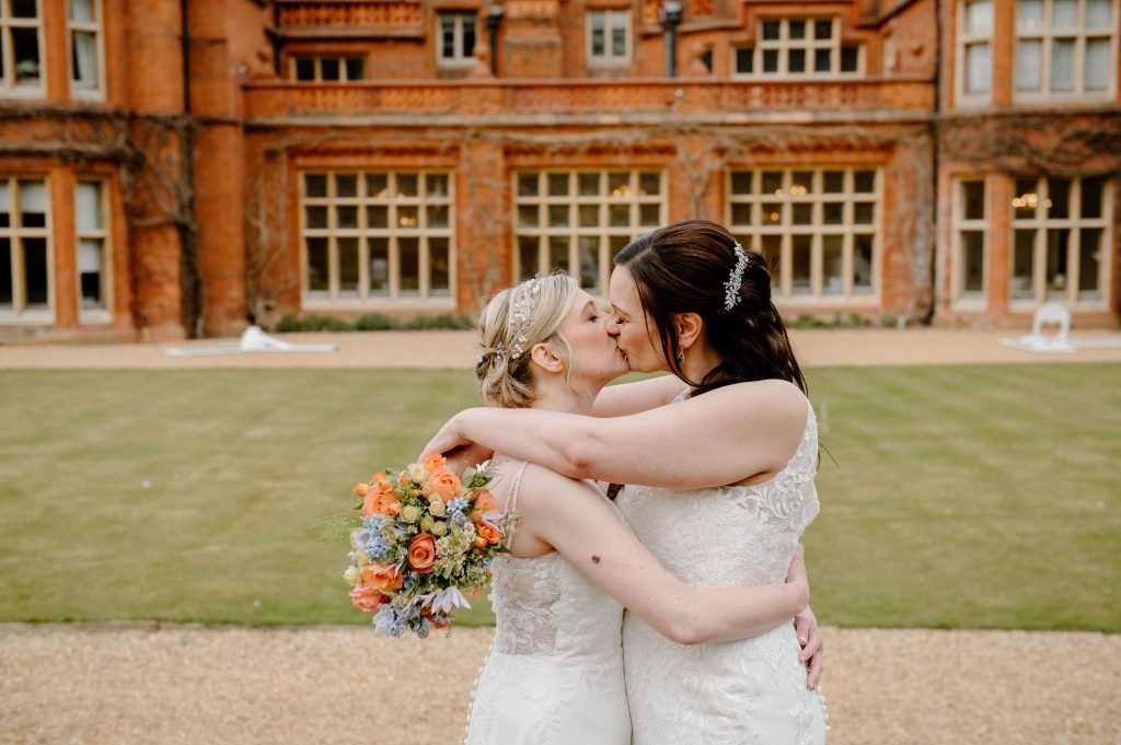 Romantic LGBTQ+ Wedding Photography Portrait