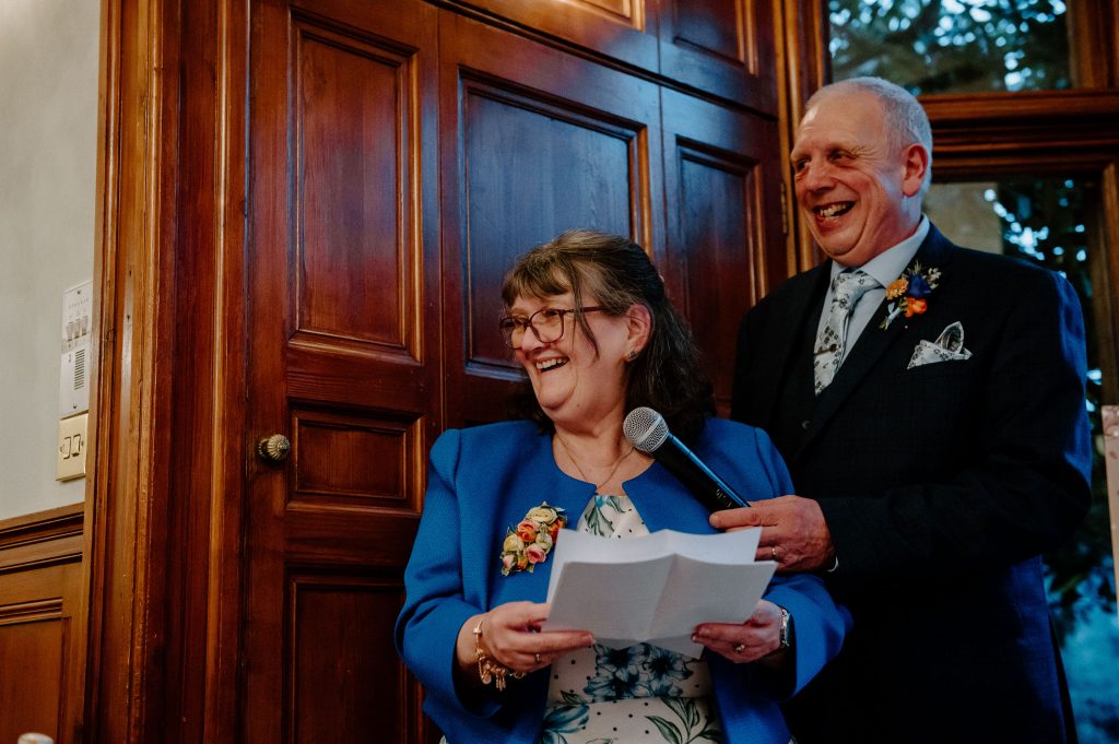 Natural and Candid Wedding Speeches at Holmewood Hall Wedding Photography