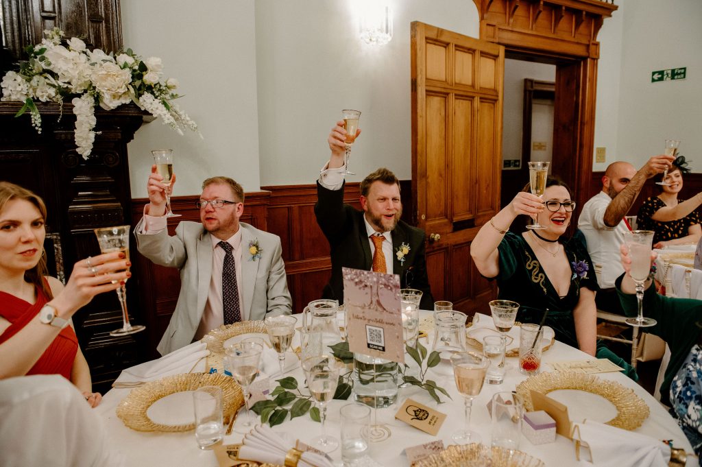 Natural and Candid Wedding Speeches at Holmewood Hall Wedding Photography