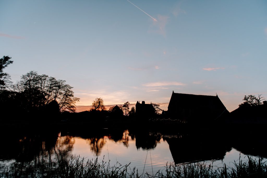 Evening Sunset - Oxenford Farm Barn Wedding 