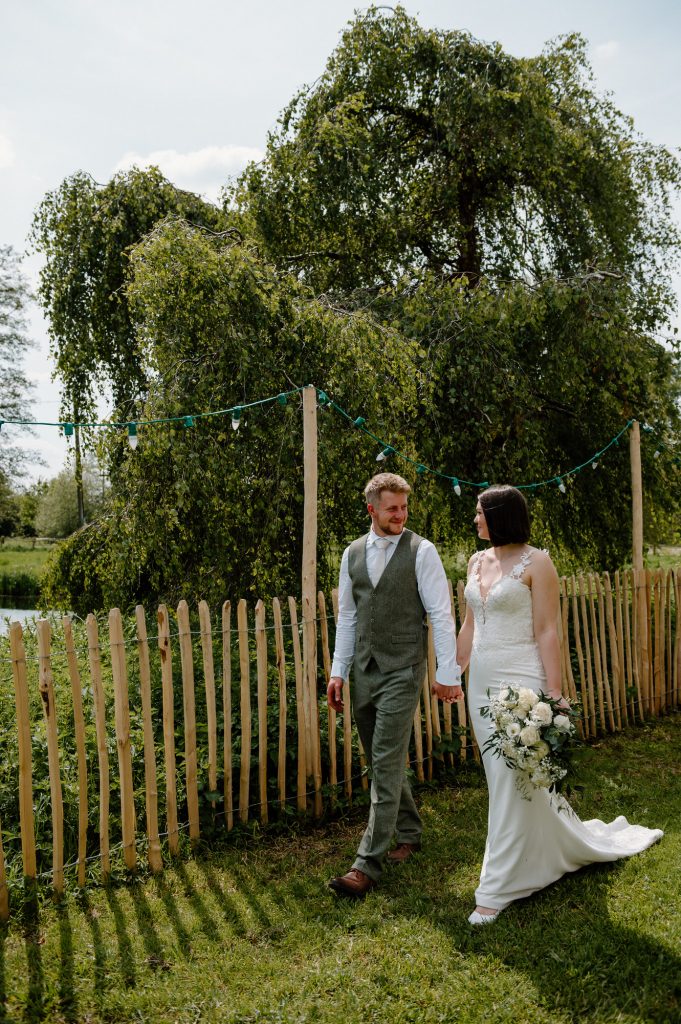 Natural Couples Portrait - Leatherhead Registry Wedding