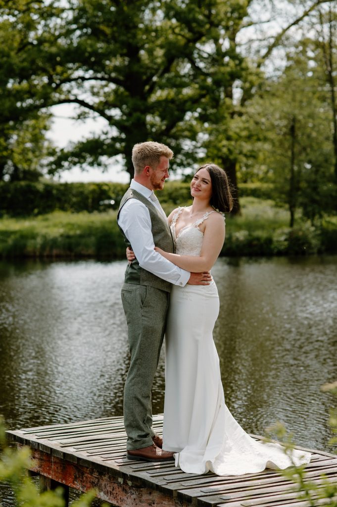 Natural Couples Portrait - Leatherhead Registry Wedding