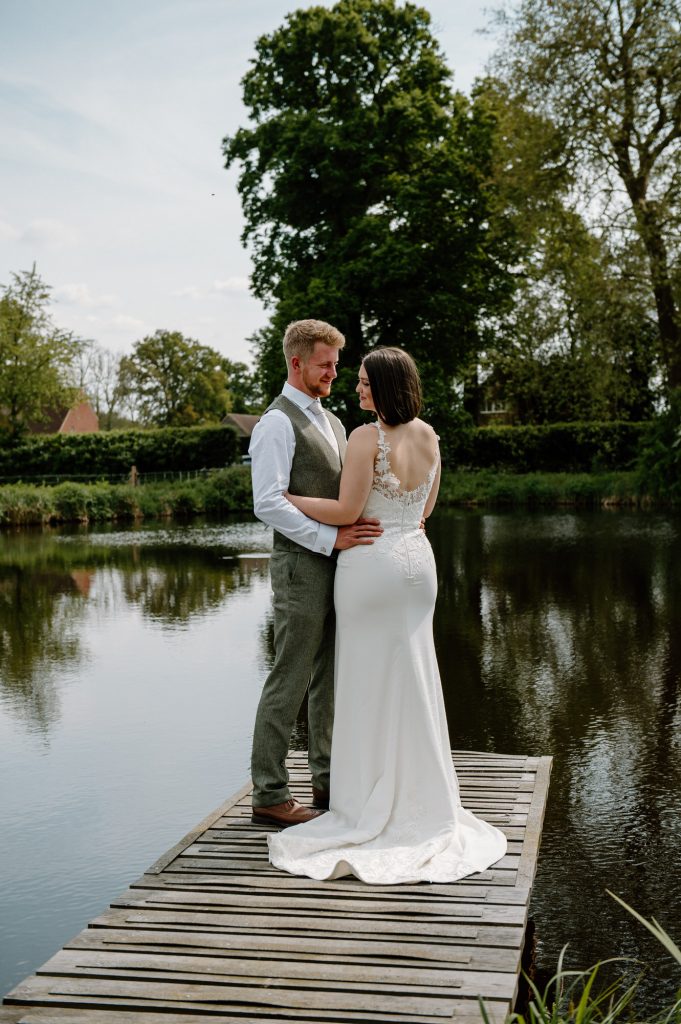 Natural Couples Portrait - Leatherhead Registry Wedding