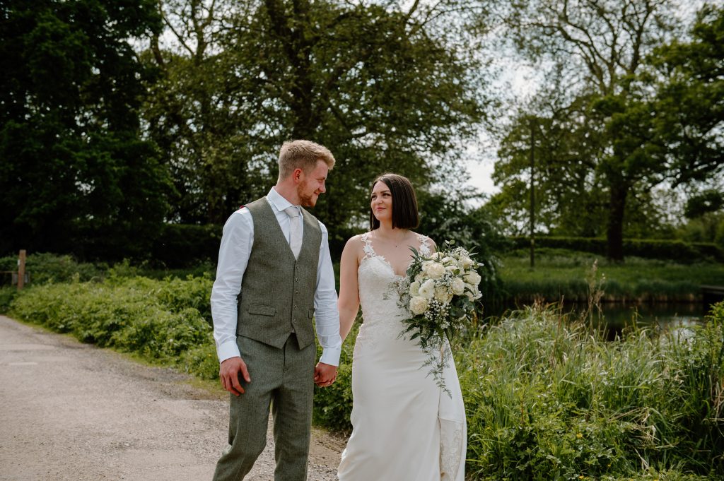 Candid and Natural Wedding Portrait - Leatherhead Registry Wedding