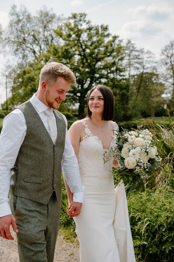 Candid and Natural Wedding Portrait - Leatherhead Registry Wedding